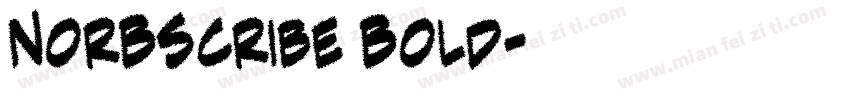 NorBScribe Bold字体转换